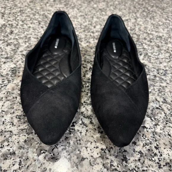 Birdie’s Black Suede Goldfinch Flat - Picture 3 of 13